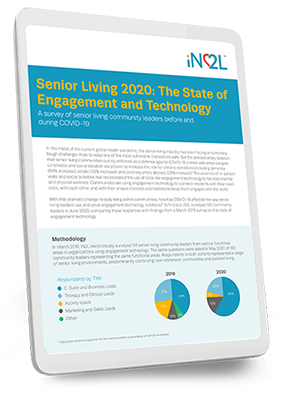 Resource-Senior Living 2020 The State of Engagement and Technology A survey of senior living community leaders before and during COVID19-Device