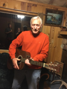 grandfather with guitar