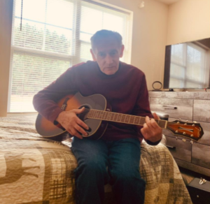 Grandfather with guitar 2