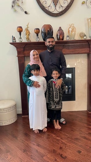 Mohammad and family
