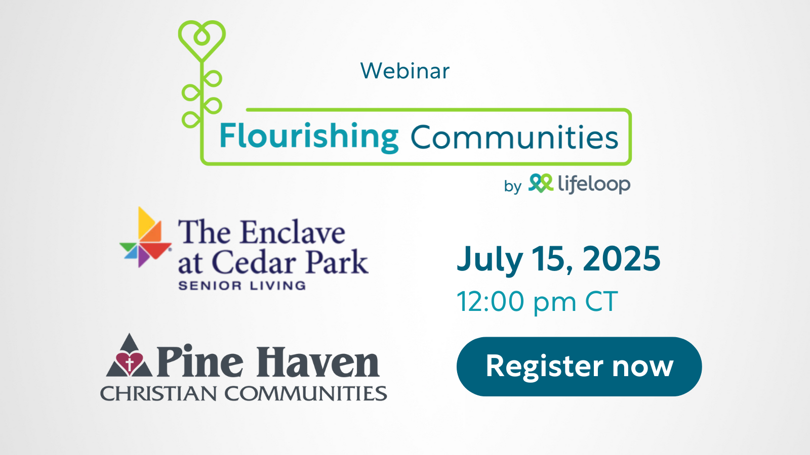 Flourishing Communities: Pine Haven Christian Communities & The Enclave at Cedar Park