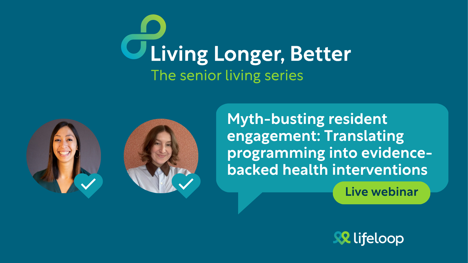 Living Longer, Better | Myth-busting resident engagement: Translating programming into evidence-backed health interventions